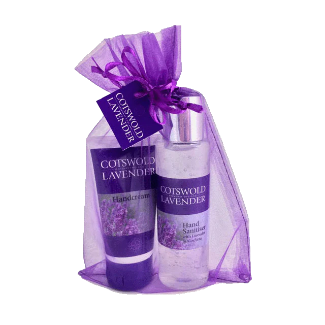 Hand Cream & Sanitiser Gift Set – Cotswold Lavender