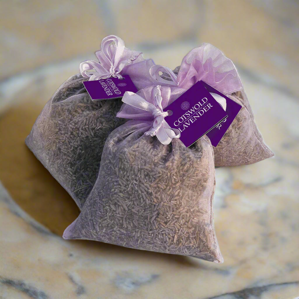 Cotswold Lavender Organza Bag of Dried Lavender (Small / Large)