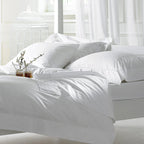 Bellissimo 400TC Pure Cotton Pillowcases – White
