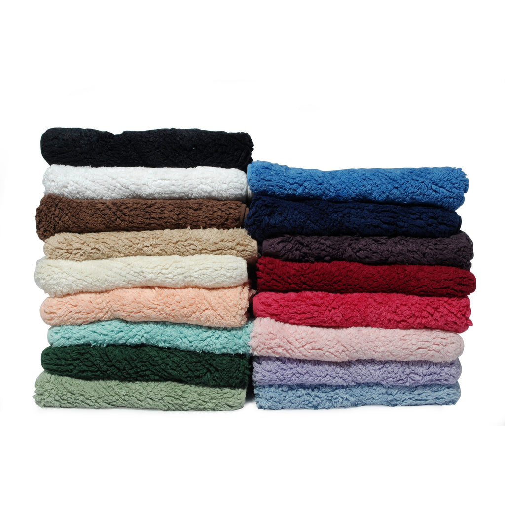 2 Piece Cotton Bathroom Set (17 Colours Available)