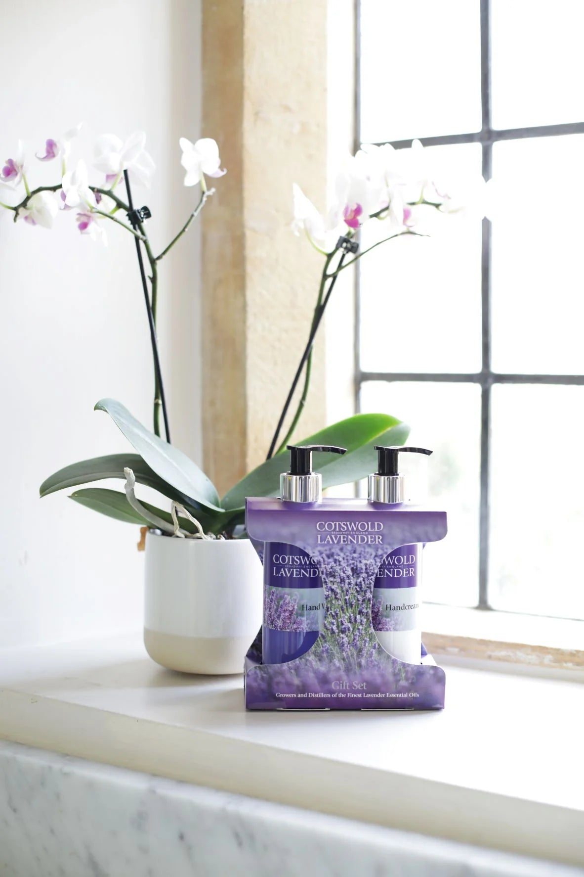 Cotswold Lavender Hand Wash & Hand Cream Gift Set