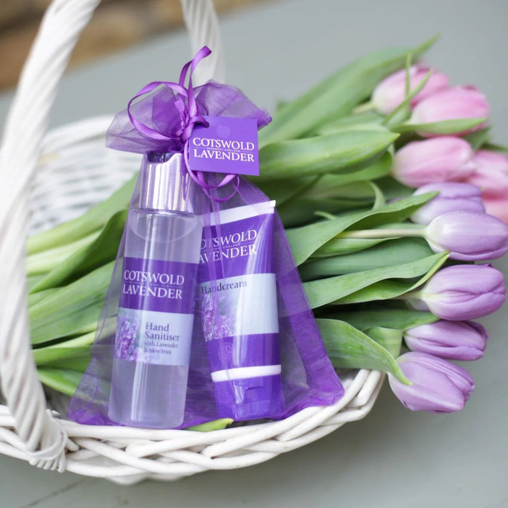 Hand Cream & Sanitiser Gift Set – Cotswold Lavender