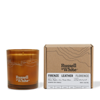 Firenze Leather 250g Scented Soy Candle