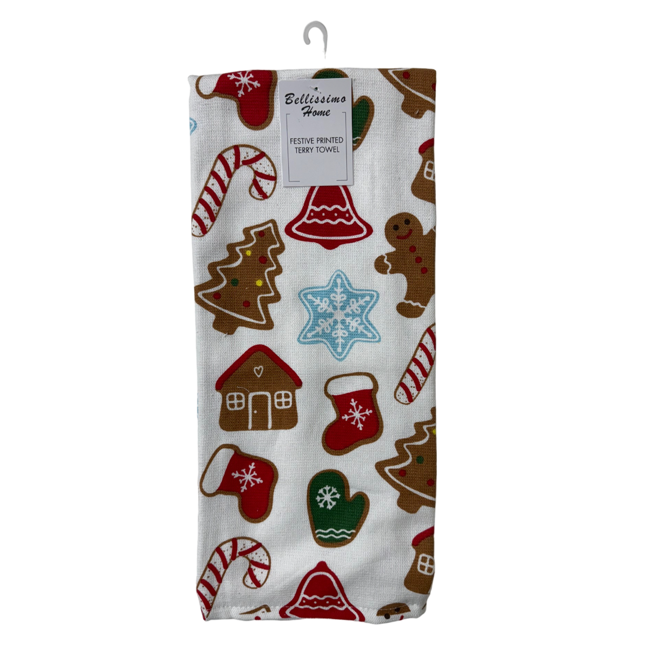 Bellissimo Xmas Printed Tea Towels (5 Designs Available)
