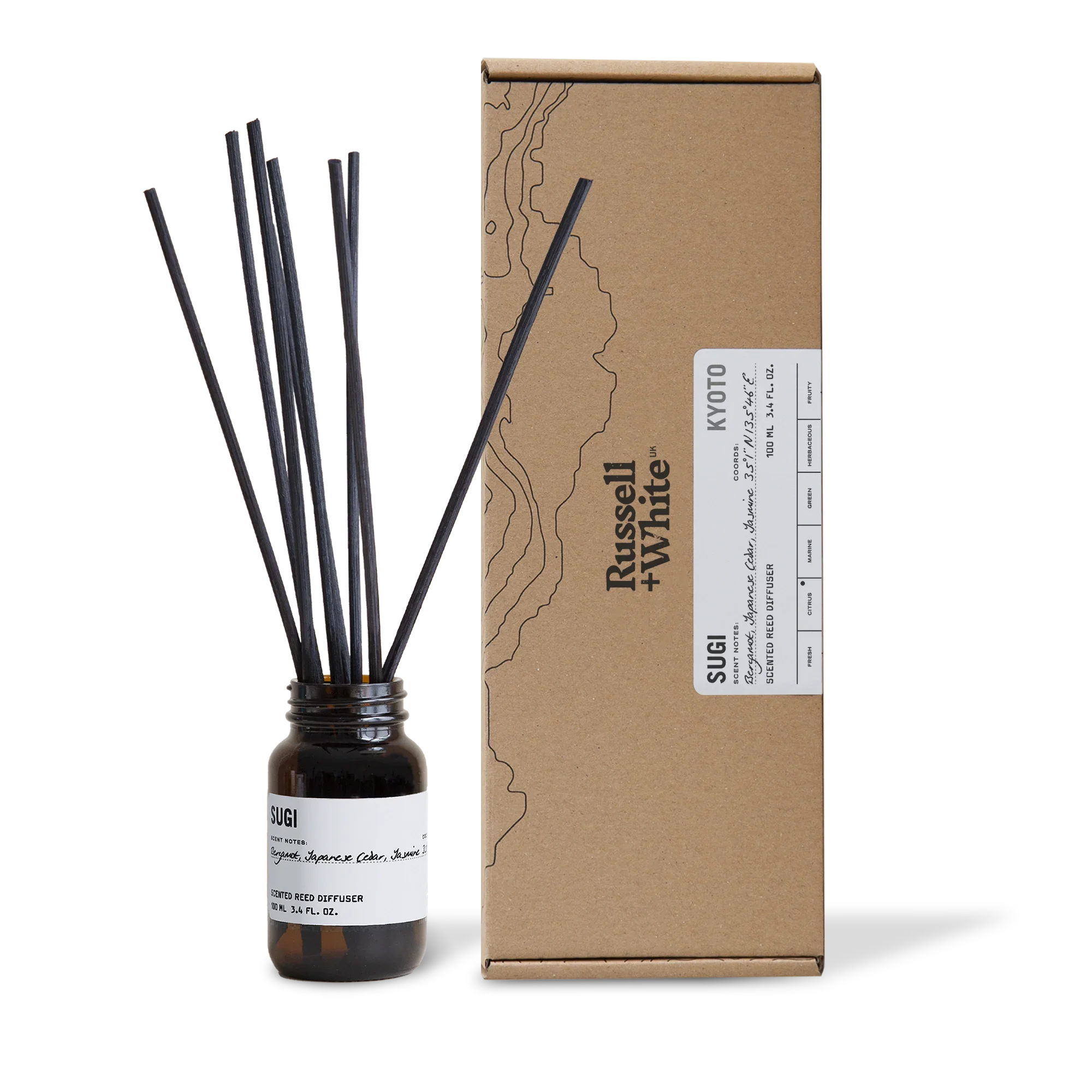Sugi 100ml Reed Diffuser