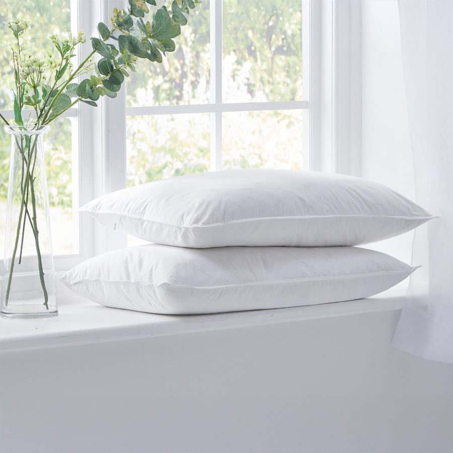 Bellissimo Extra Fill Goose Feather & Down Pillow Pair