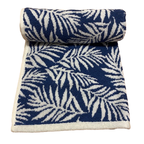 Jacquard Botanical Towel - 500g Turkish Cotton (Size & Colour Options Available)