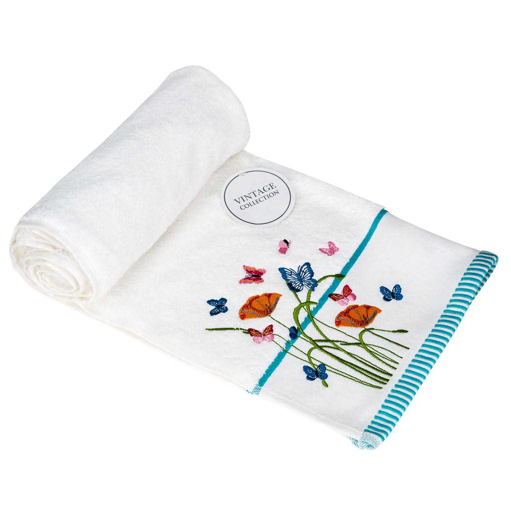 Embroidered Towel Range (3 Designs Available)