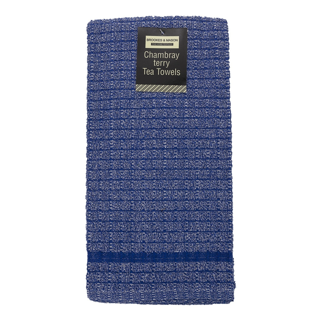 Chambray Terry Tea Towels (Available in 3 Colours)