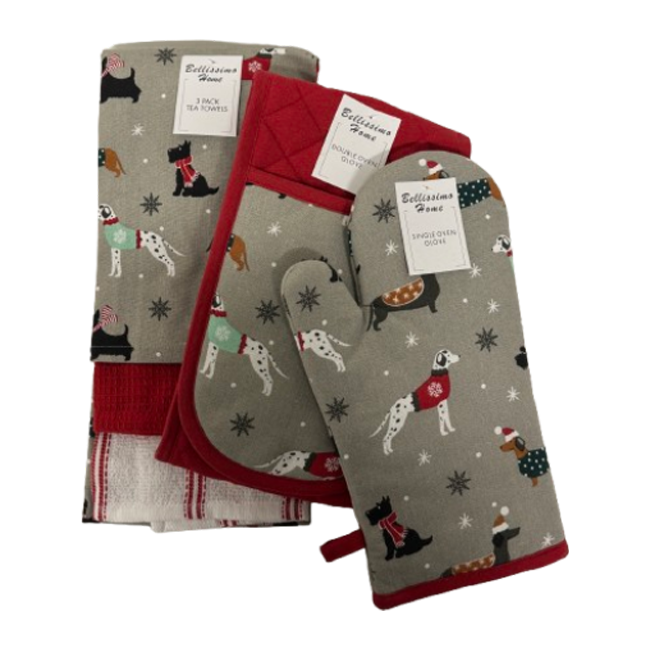 Gonk & Dog Xmas Kitchen Range