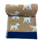 Jacquard Pooch Towel - 500g Turkish Cotton (Size & Colour Options Available)