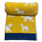 Jacquard Pooch Towel - 500g Turkish Cotton (Size & Colour Options Available)