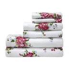 Printed Rose Towel Range (Available in 2 Colours)