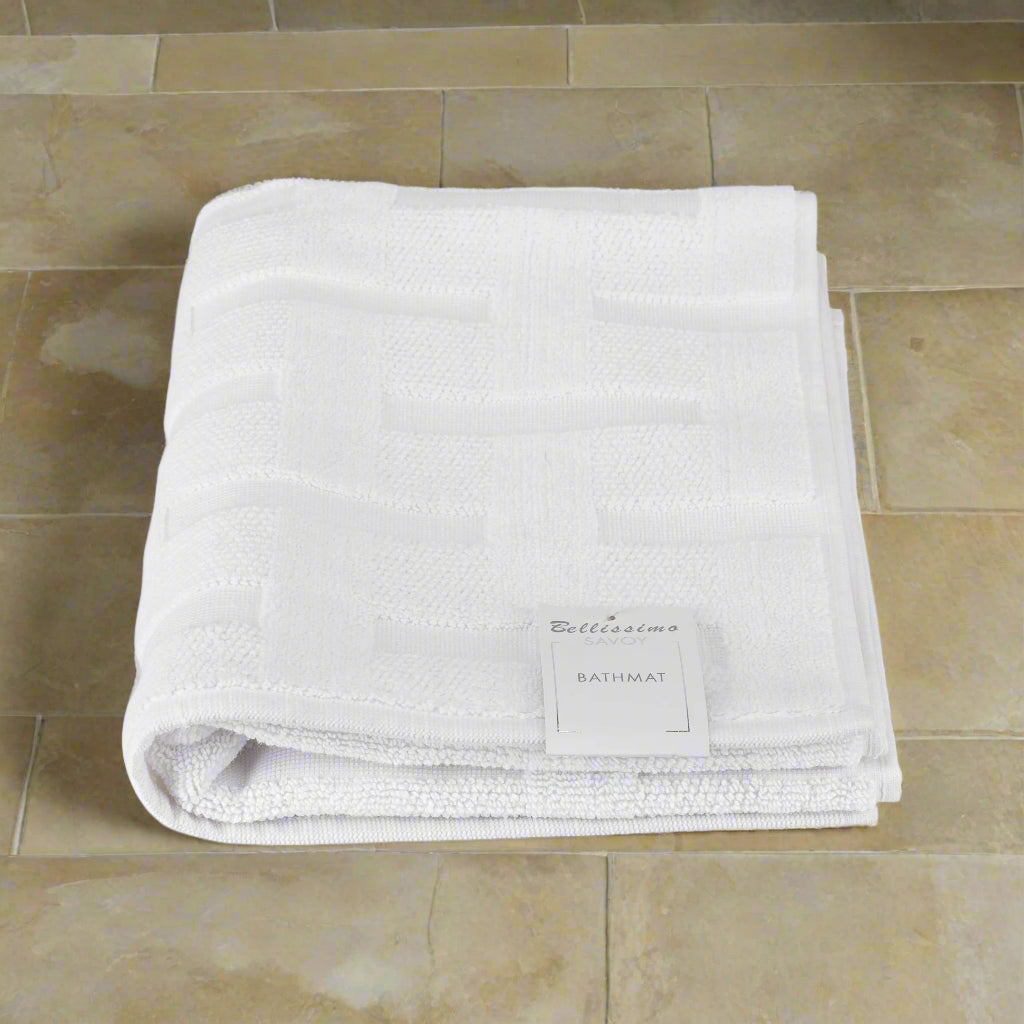 Savoy 1000gpsm Hotel Style Bath Mat - 100% Turkish Cotton
