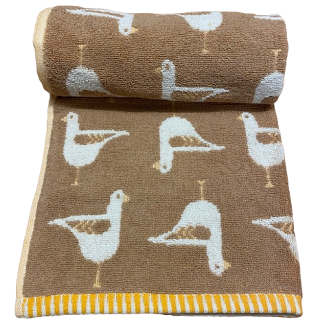 Jacquard Seagull Towel - 500g Turkish Cotton (Size & Colour Options Available)