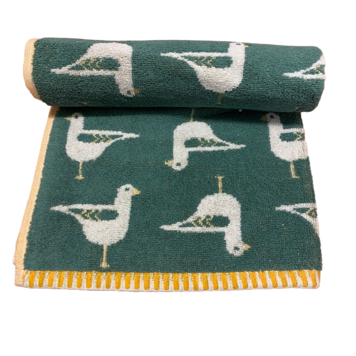 Jacquard Seagull Towel - 500g Turkish Cotton (Size & Colour Options Available)