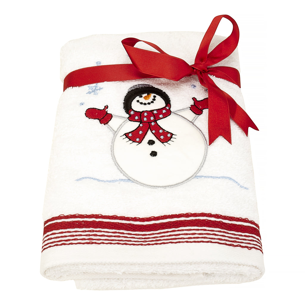 Bellissimo Festive Embroidered Towel (Available in 8 Designs)