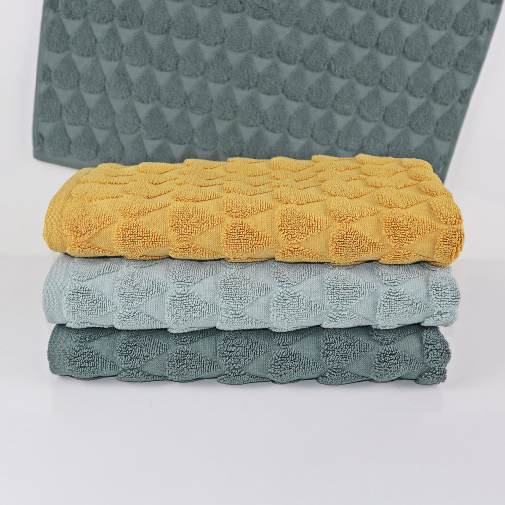 Bellissimo Teardrop 600g Turkish Cotton Towel Range (Colour & Size Options Available)