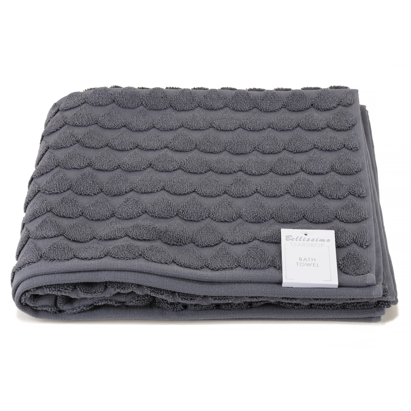 Bellissimo Teardrop 600g Turkish Cotton Towel Range (Colour & Size Options Available)